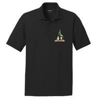 Bernese Mountain Dog Christmas Tree Lights Santa Reindeer Pj PosiCharge RacerMesh Polo