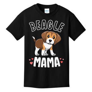 Beagle Mama Dog Mom For  Gift For mother's day Kids T-Shirt