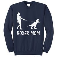 Boxer Mom Dog Boxer Mama Dinosaur Women MotherS Day Sweatshirt