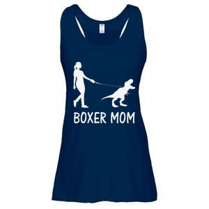 Boxer Mom Dog Boxer Mama Dinosaur Women MotherS Day Ladies Essential Flowy Tank