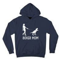 Boxer Mom Dog Boxer Mama Dinosaur Women MotherS Day Tall Hoodie