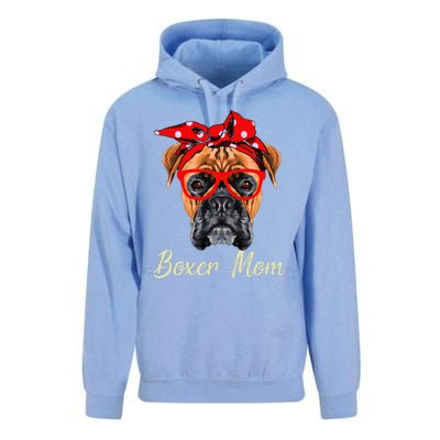 Boxer Mom Dogs Mothers Day Dog Lovers Gifts Unisex Surf Hoodie