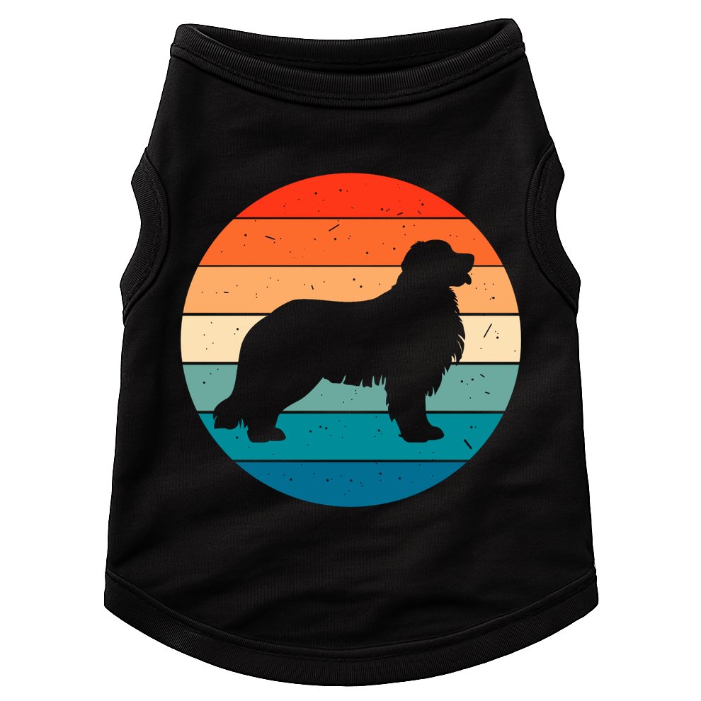Bernese Mountain Dog Retro Vintage Doggie Tank