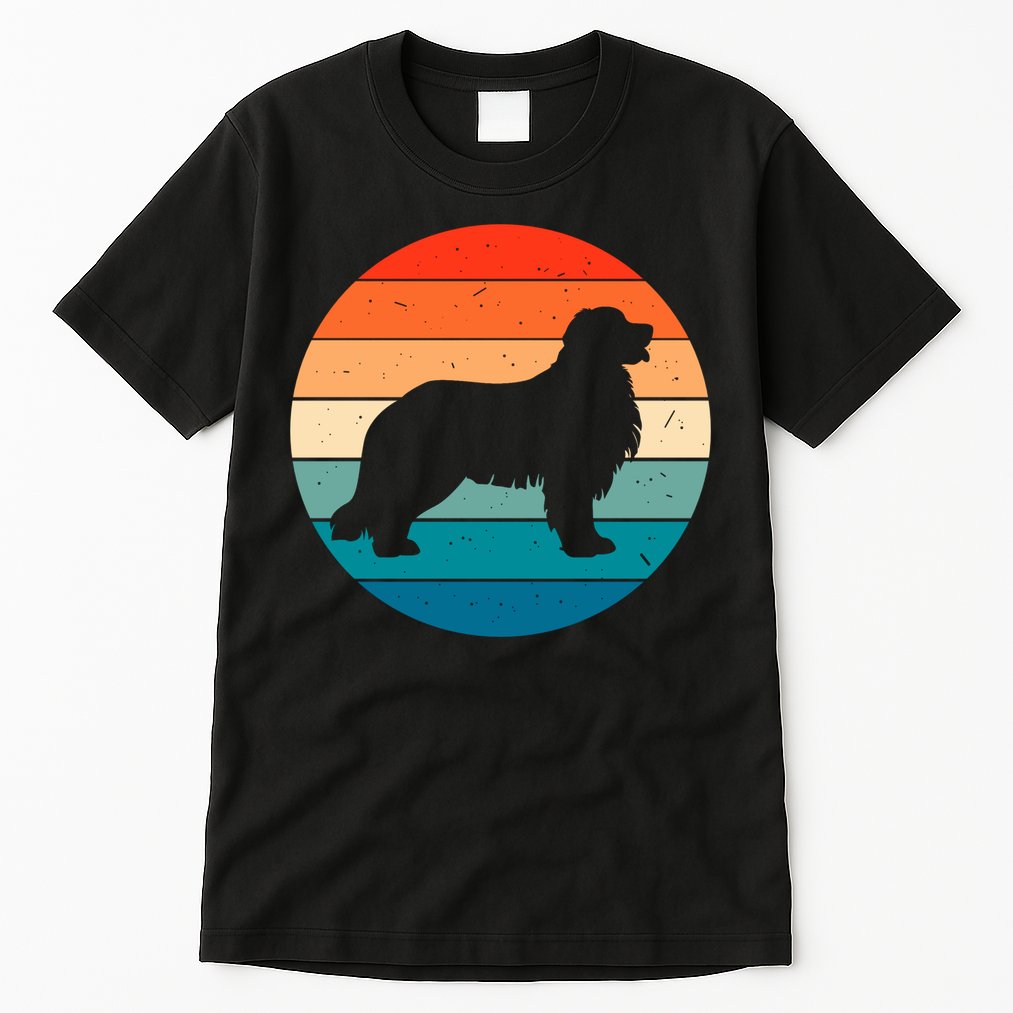 Bernese Mountain Dog Retro Vintage Tall T-Shirt