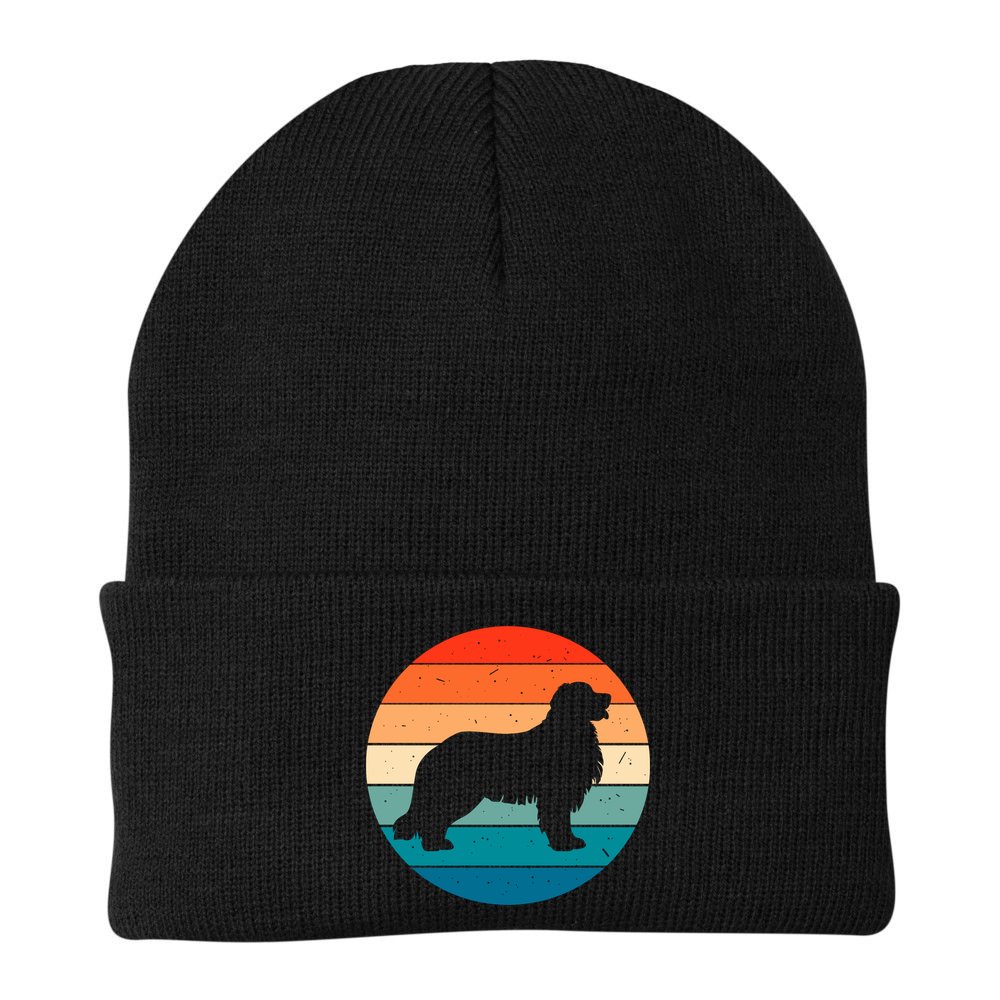 Bernese Mountain Dog Retro Vintage Beanie