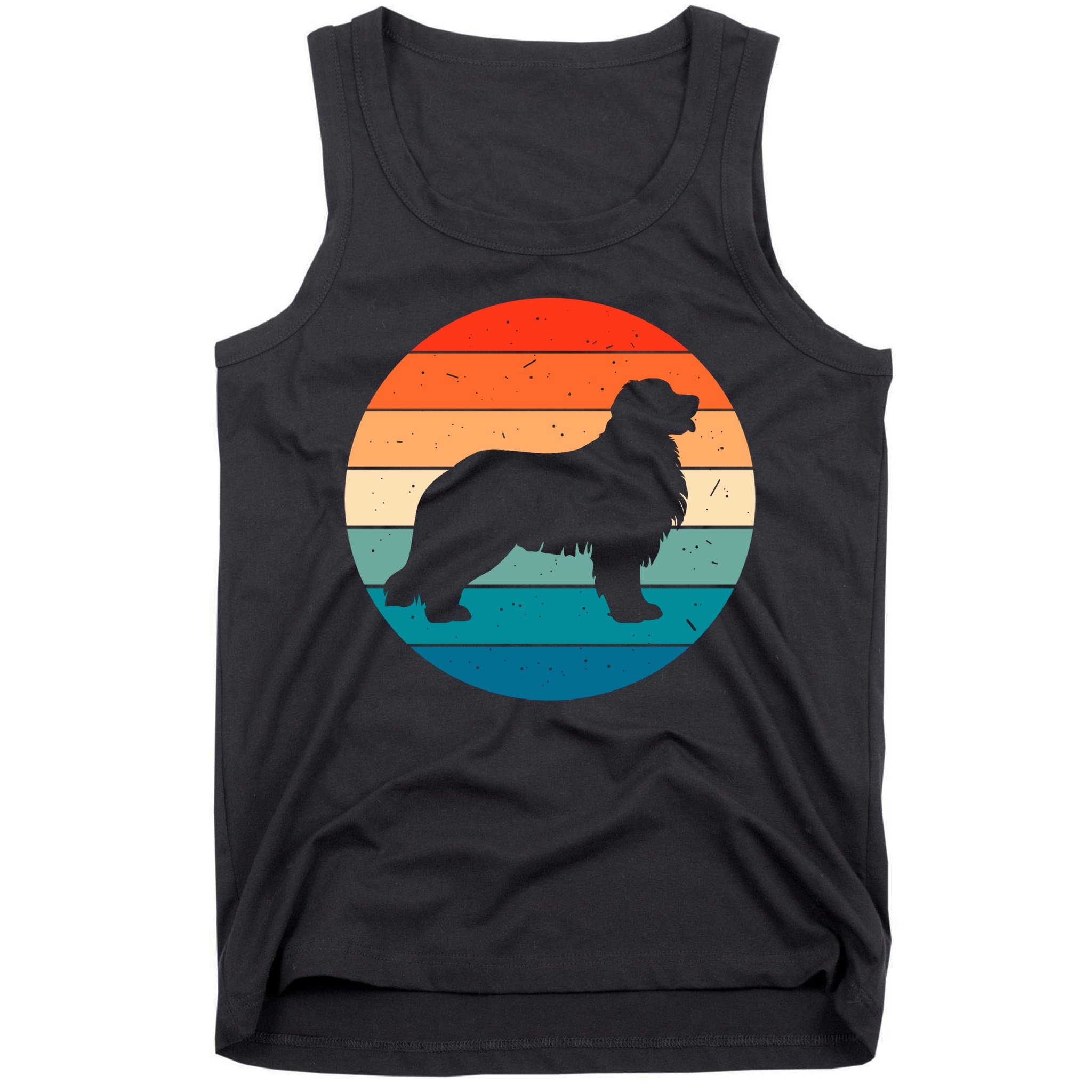 Bernese Mountain Dog Retro Vintage Tank Top