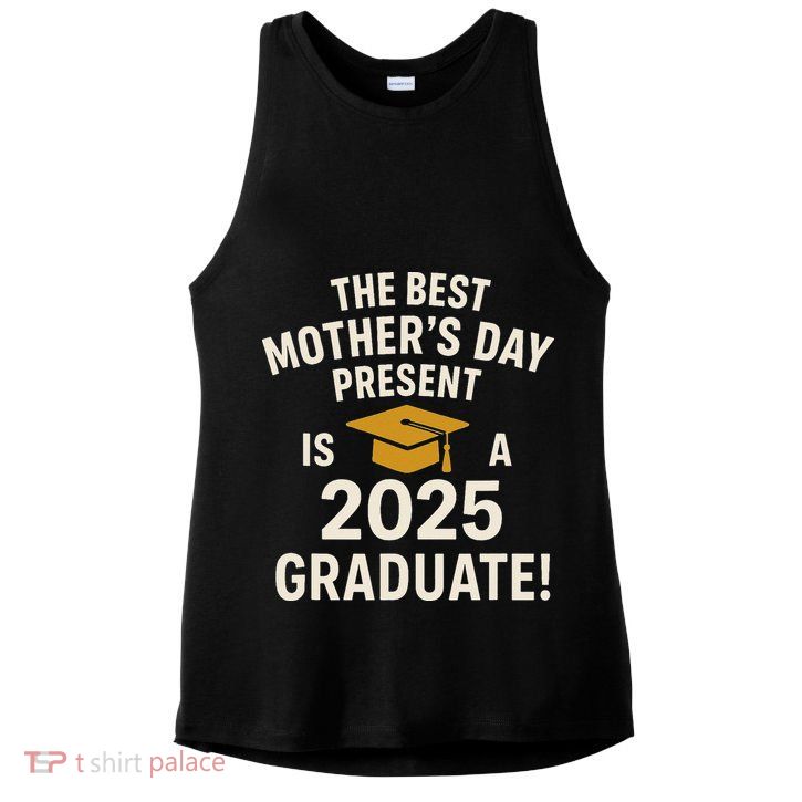 Best Mothers Day Gift 2025 Graduate Ladies PosiCharge Tri-Blend Wicking Tank