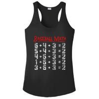 Baseball Math Double Play Kids Ladies PosiCharge Competitor Racerback Tank