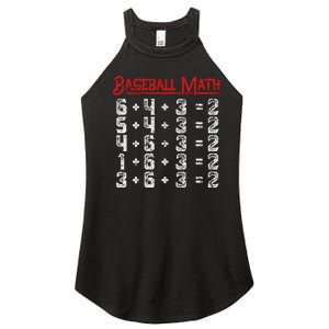 Baseball Math Double Play Kids Women's Perfect Tri Rocker Tank