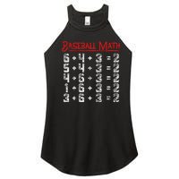 Baseball Math Double Play Kids Women's Perfect Tri Rocker Tank