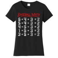 Baseball Math Double Play Kids Women's T-Shirt