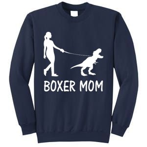 Boxer Mom Dog Boxer Mama Dinosaur Women Mothers Day Sweatshirt