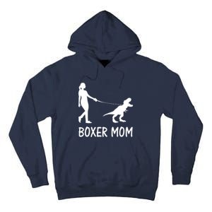 Boxer Mom Dog Boxer Mama Dinosaur Women Mothers Day Tall Hoodie