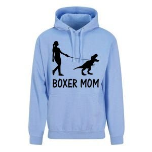 Boxer Mom Dog Boxer Mama Dinosaur Women Mothers Day Unisex Surf Hoodie