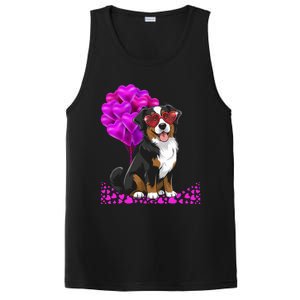 Bernese Mountain Dog Mom Valentine’S Day Pet Lover Design Cute Gift PosiCharge Competitor Tank