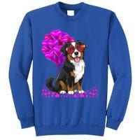 Bernese Mountain Dog Mom Valentine’S Day Pet Lover Design Cute Gift Sweatshirt