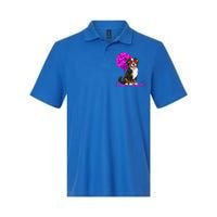 Bernese Mountain Dog Mom Valentine’S Day Pet Lover Design Cute Gift Softstyle Adult Sport Polo