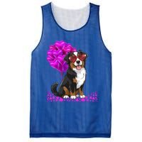 Bernese Mountain Dog Mom Valentine’S Day Pet Lover Design Cute Gift Mesh Reversible Basketball Jersey Tank