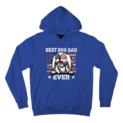 Best Maltese Dad Ever American Flag Fathers Day Gift Hoodie