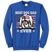 Best Maltese Dad Ever American Flag Fathers Day Gift Sweatshirt