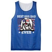 Best Maltese Dad Ever American Flag Fathers Day Gift Mesh Reversible Basketball Jersey Tank