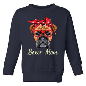 Boxer Mom Dogs Tee Mothers Day Dog Lovers Gifts For Women Toddler Sweatshirt