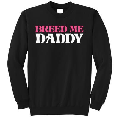 Breed Me Daddy Adult Humor Sweatshirt