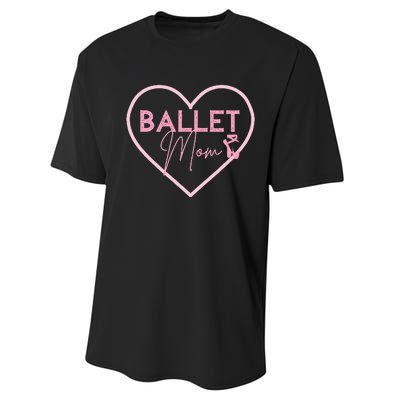 Ballet Mom Dance Mom T Gift Pink Ballerina Performance Sprint T-Shirt