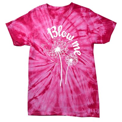 Blow Me Dandelion Tie-Dye T-Shirt