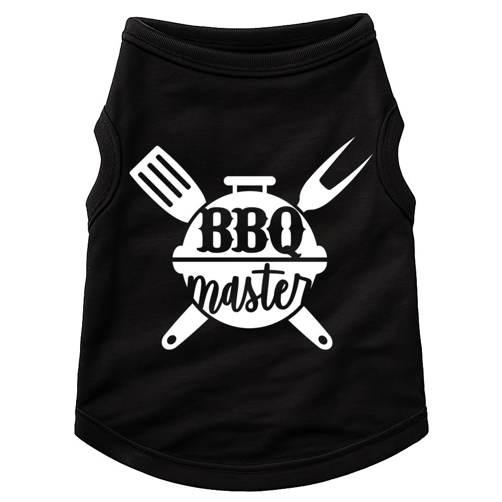 Bbq Master Dad Grilling Camping Fathers Day Funny Great Gift Doggie Tank
