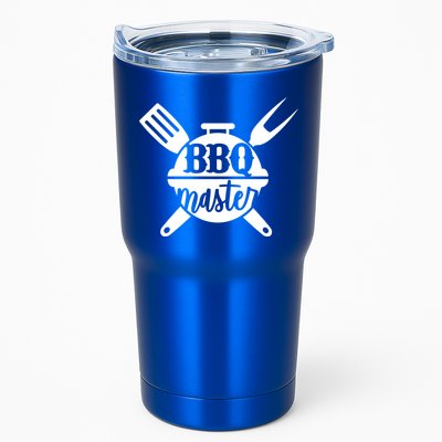 Bbq Master Dad Grilling Camping Fathers Day Funny Great Gift Tumbler