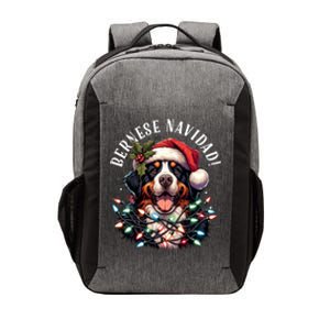 Bernese Mountain Dog Christmas Funny Bernese Navidad Berner Great Gift Vector Backpack