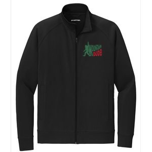 Bigfoot Mountain Dude Gift Stretch Full-Zip Cadet Jacket