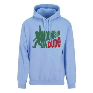 Bigfoot Mountain Dude Gift Unisex Surf Hoodie