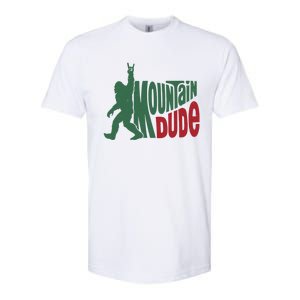 Bigfoot Mountain Dude Gift Softstyle CVC T-Shirt