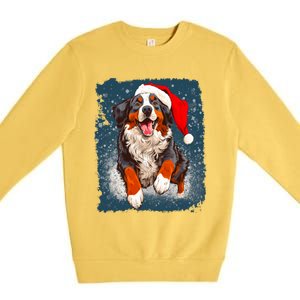 Bernese Mountain Dog Christmas Cute Gift Premium Crewneck Sweatshirt