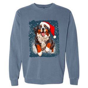 Bernese Mountain Dog Christmas Cute Gift Garment-Dyed Sweatshirt