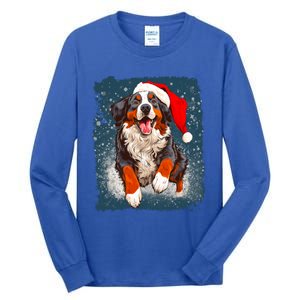 Bernese Mountain Dog Christmas Cute Gift Tall Long Sleeve T-Shirt