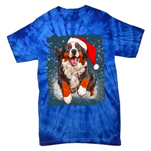 Bernese Mountain Dog Christmas Cute Gift Tie-Dye T-Shirt