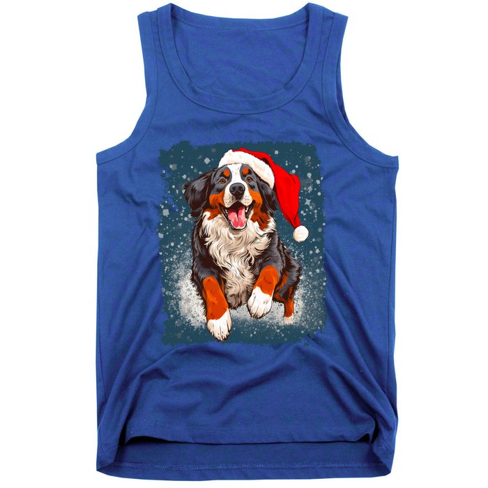 Bernese Mountain Dog Christmas Cute Gift Tank Top