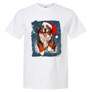 Bernese Mountain Dog Christmas Cute Gift Garment-Dyed Heavyweight T-Shirt