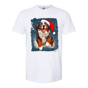 Bernese Mountain Dog Christmas Cute Gift Softstyle CVC T-Shirt