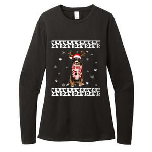 Bernese Mountain Dog Christmas Lover Gifts Womens CVC Long Sleeve Shirt