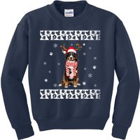 Bernese Mountain Dog Christmas Lover Gifts Kids Sweatshirt