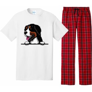 Bernese Mountain Dog Breed Popping Up Fun Dog Owner Pajama Set