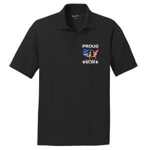 Bernese Mountain Dog Bernese Mountain Proud Patriot Mom Cute Gift PosiCharge RacerMesh Polo