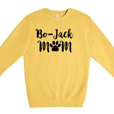 BoJack Mom Dog Lover Women Long Sleeve Premium Crewneck Sweatshirt