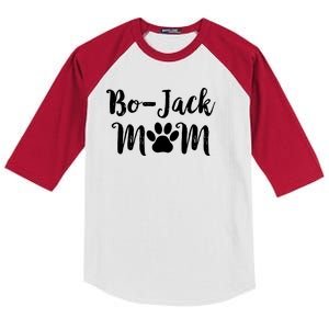 BoJack Mom Dog Lover Women Long Sleeve Kids Colorblock Raglan Jersey