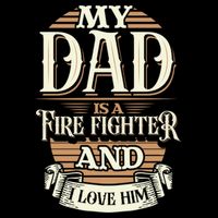 Because My Dad Is A Fire Fighter Thats Why I Love Him A Lot Gift Cooling Performance Crew T-Shirt
