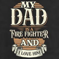 Because My Dad Is A Fire Fighter Thats Why I Love Him A Lot Gift Adult Drive Performance Visor